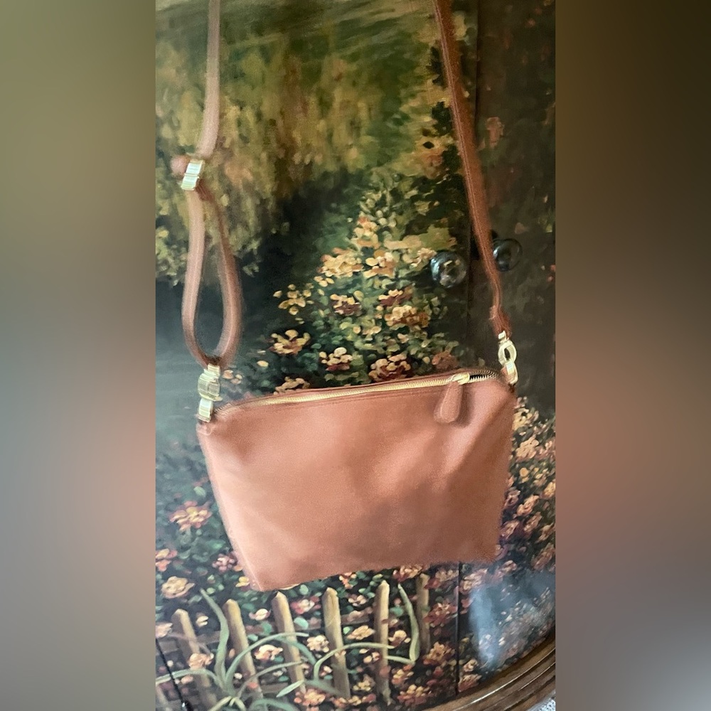 Steve Madden Elegant brown Leather Shoulder Bag. NWNT. - Picture 4 of 9